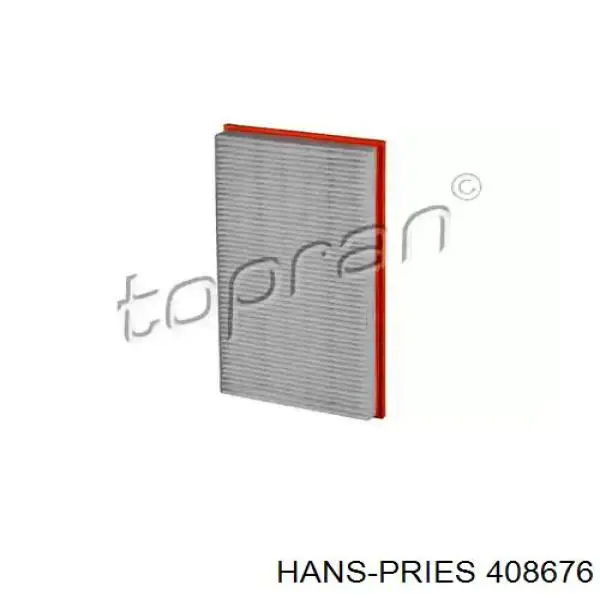 408676 Hans Pries (Topran) Воздушный фильтр двигателя