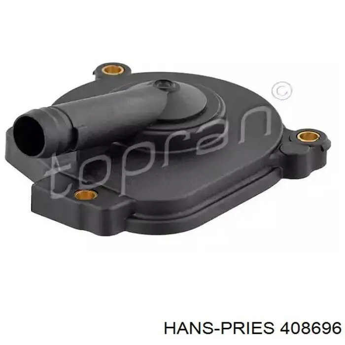 408696 Hans Pries (Topran) tampa de separador (de separador de óleo)