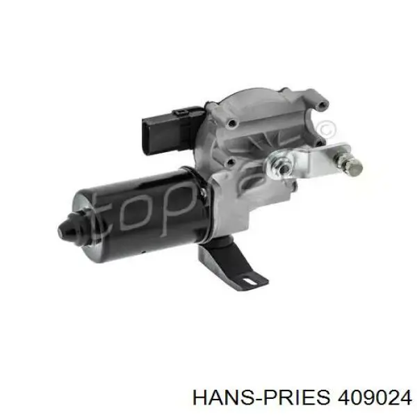 409024 Hans Pries (Topran) Мотор стеклоочистителя передний