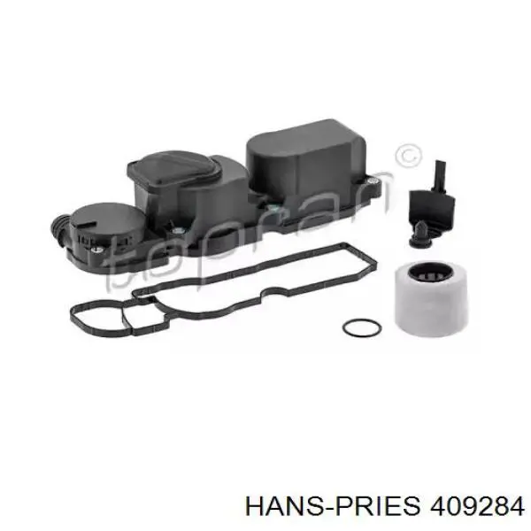 409284 Hans Pries (Topran) separador de óleo (separador do sistema de ventilação de cárter)