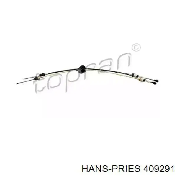 Трос переключения передач сдвоенный 409291 Hans Pries (Topran)