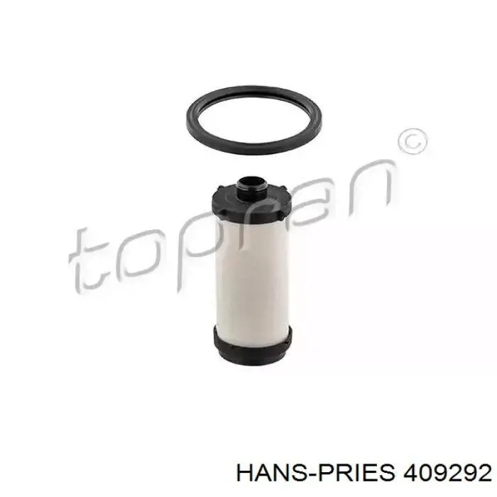 409292 Hans Pries (Topran) filtro da caixa automática de mudança