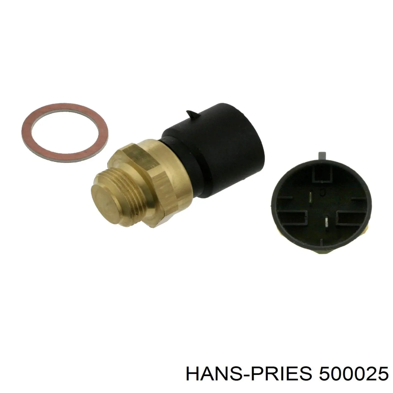 Сайлентблок подрамника задний Hans Pries (Topran) 500025