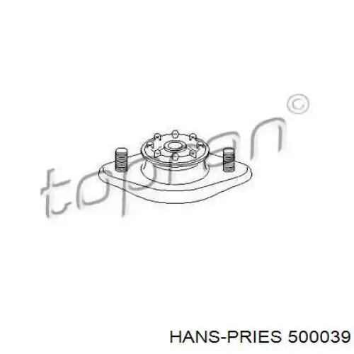 Опора амортизатора заднего 500039 Hans Pries (Topran)