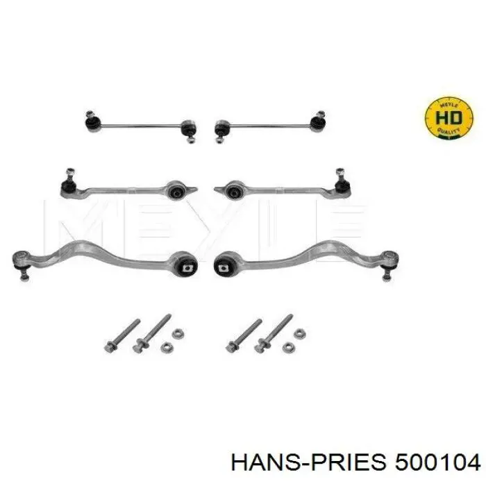 Нижний рычаг 500104 Hans Pries (Topran)