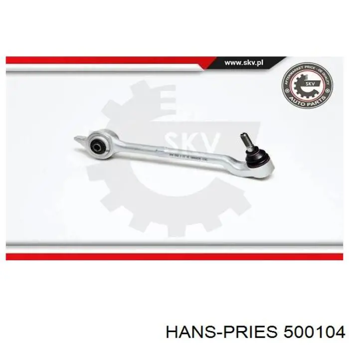 Передний нижний рычаг Hans Pries (Topran) 500104