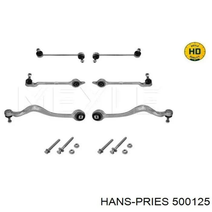 Рычаг передней подвески верхний правый Hans Pries (Topran) 500125 цена, от 53.76 USD