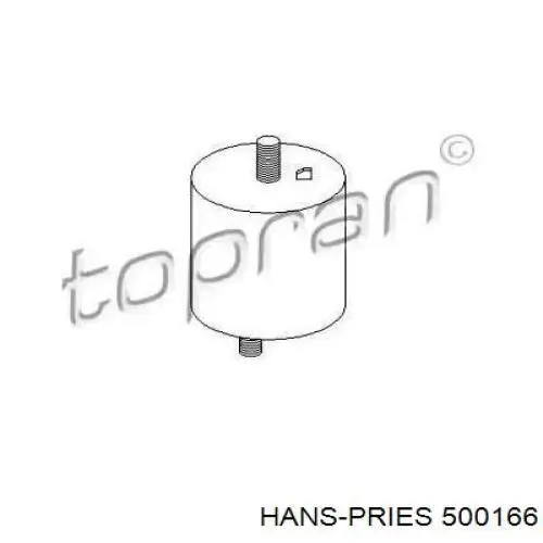 500166 Hans Pries (Topran) Опора двигателя, левая/правая