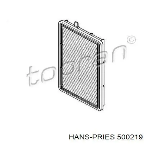 500219 Hans Pries (Topran) Внутрисалонный фильтр