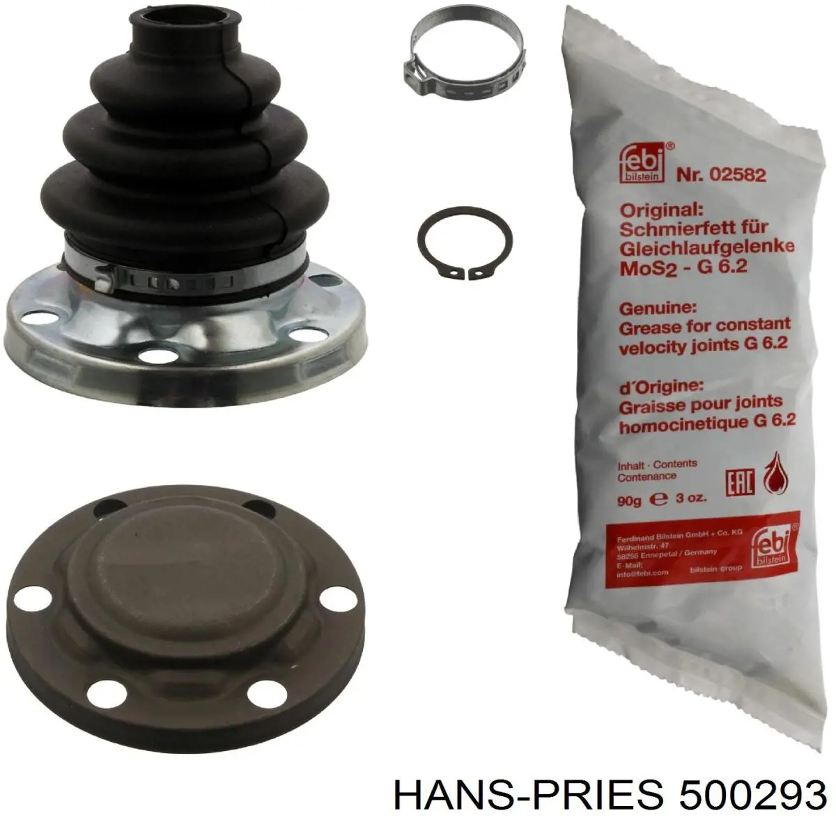 Эластичная муфта 500293 Hans Pries (Topran)