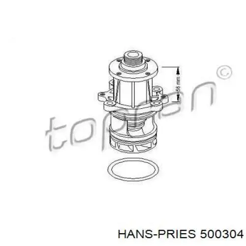 Помпа 500304 Hans Pries (Topran)