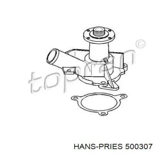 Помпа 500307 Hans Pries (Topran)