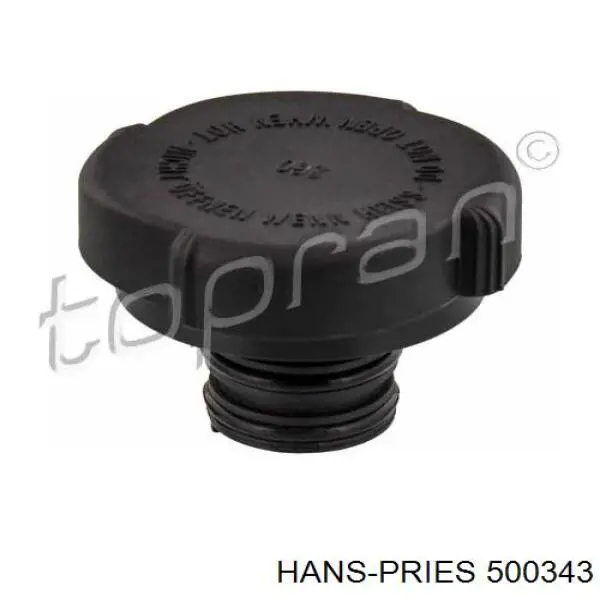Крышка/пробка радиатора Hans Pries (Topran) 500343 цена, от 5.29 USD