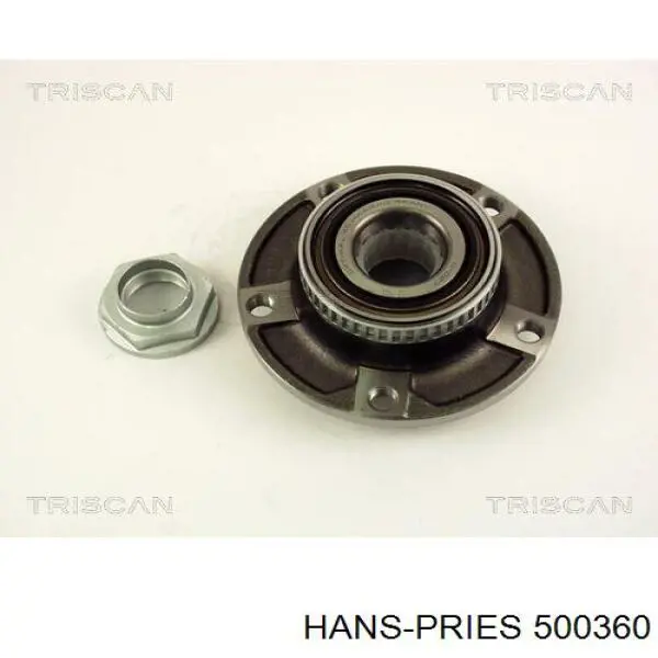 Купить 500360 Hans Pries (Topran) Ступица переднего колеса