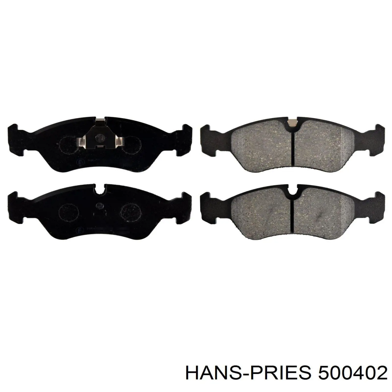 Купить 500402 Hans Pries (Topran) Муфта вентилятора охлаждения