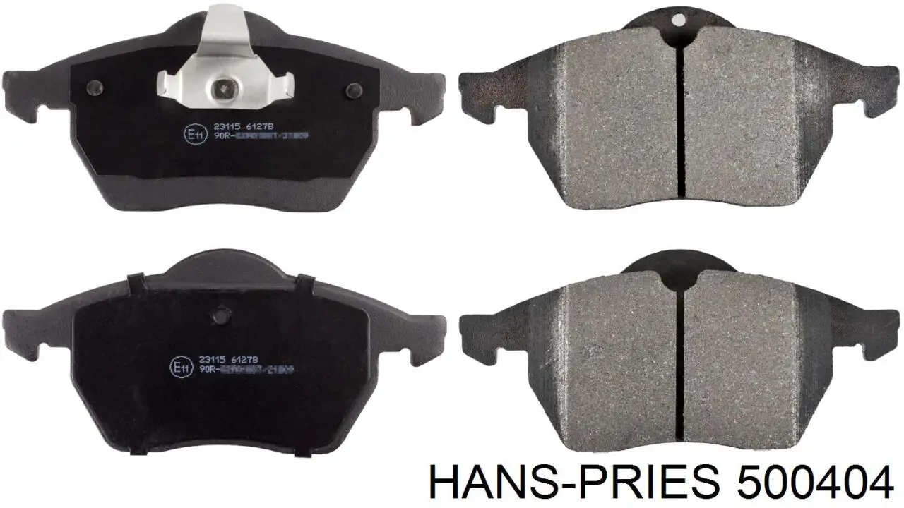 Купить 500404 Hans Pries (Topran) Муфта вентилятора охлаждения