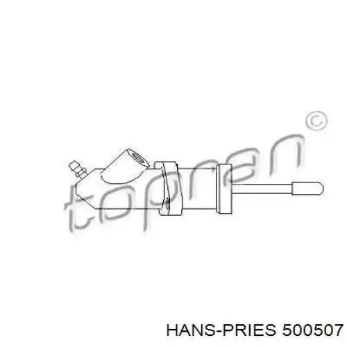 Рабочий цилиндр сцепления 500507 Hans Pries (Topran)