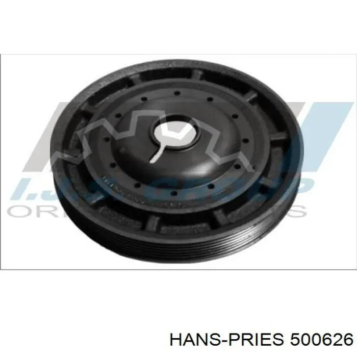 Купить 500626 Hans Pries (Topran) Шкив-демпфер коленвала