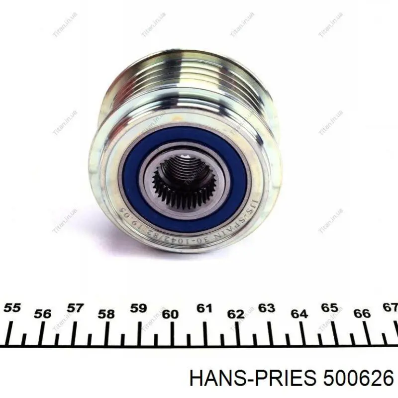 Шкив коленвала (демпфер) Hans Pries (Topran) 500626 цена, от 148.01 USD