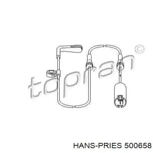 Датчик износа тормозных колодок задний 500658 Hans Pries (Topran)