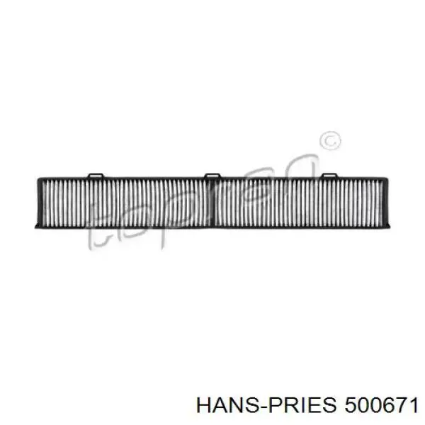 Фильтр салона 500671 Hans Pries (Topran)