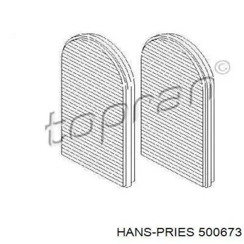 Фильтр салона 500673 Hans Pries (Topran)