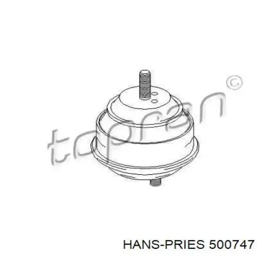 Левая/правая опора двигателя 500747 Hans Pries (Topran)