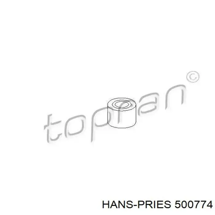 Втулка карданного вала центрирующая Hans Pries (Topran) 500774