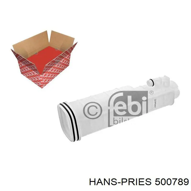 Бачок радиатора 500789 Hans Pries (Topran)