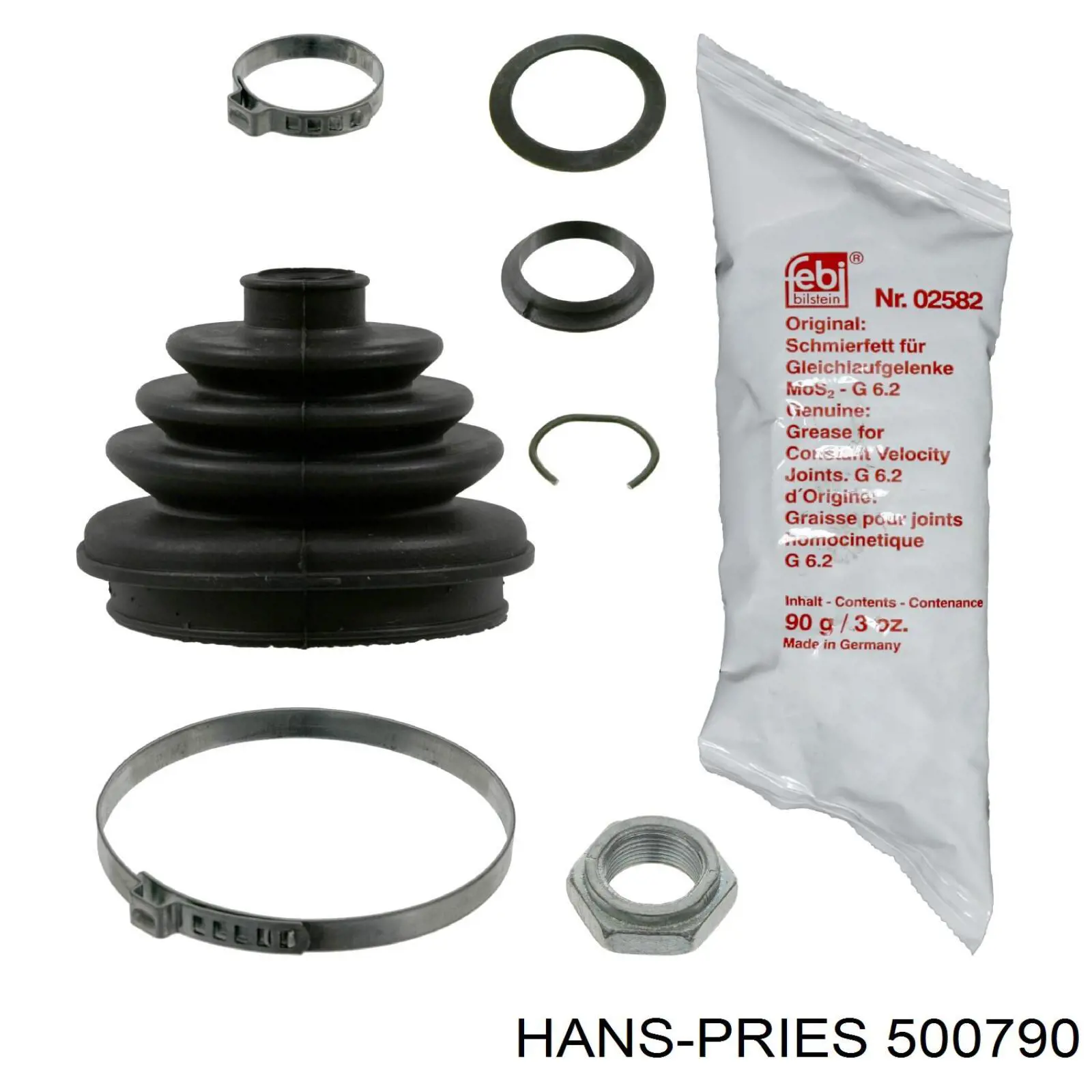 Купить 500790 Hans Pries (Topran) Водяной бачок системы охлаждения