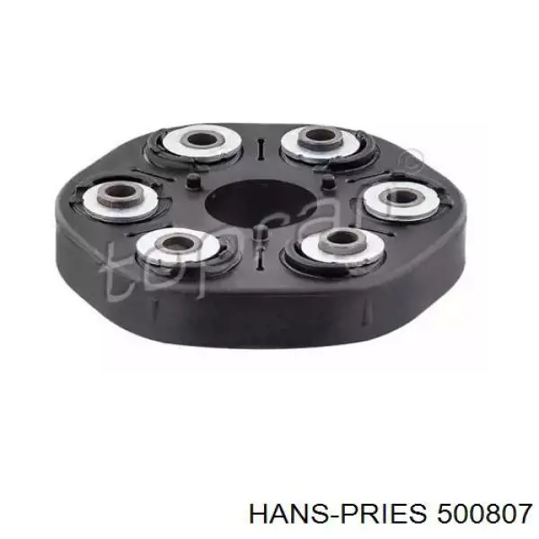 500807 Hans Pries (Topran) муфта кардана эластичная передняя