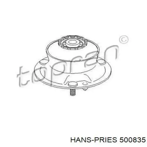 Опора амортизатора переднего 500835 Hans Pries (Topran)