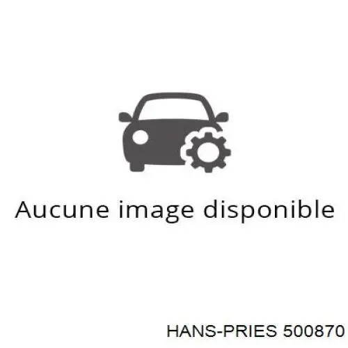 500870 Hans Pries (Topran) Подушка амортизатора переднего