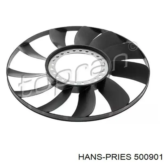 500901 Hans Pries (Topran) Крыльчатка радиатора охлаждения