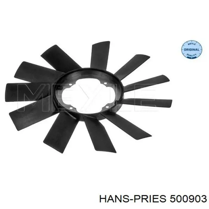 Вентилятор/крыльчатка радиатора охлаждения Hans Pries (Topran) 500903 цена, от 17.44 USD