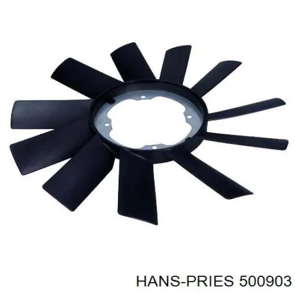 Купить 500903 Hans Pries (Topran) Крыльчатка радиатора охлаждения