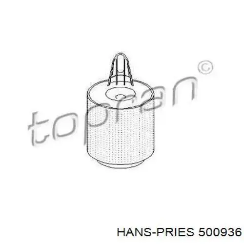 Воздушный фильтр 500936 Hans Pries (Topran)