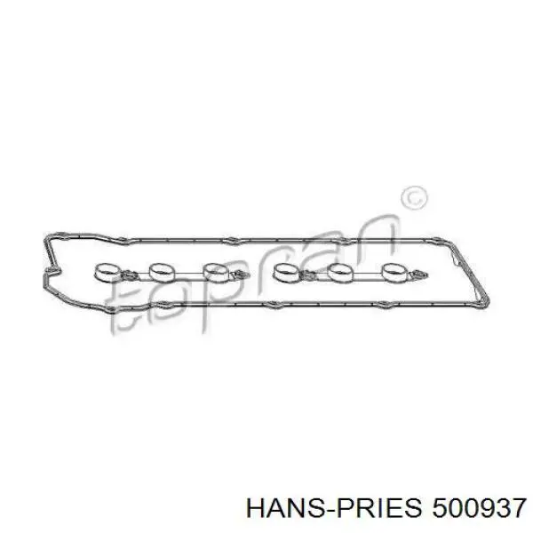 Комплект прокладок крышки клапанов 500937 Hans Pries (Topran)