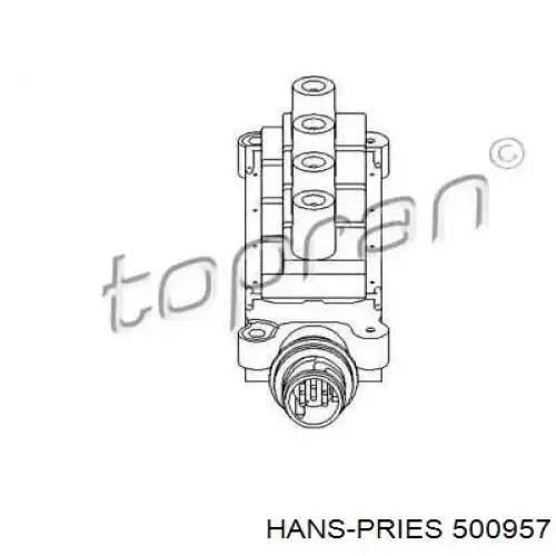 Катушка зажигания 500957 Hans Pries (Topran)