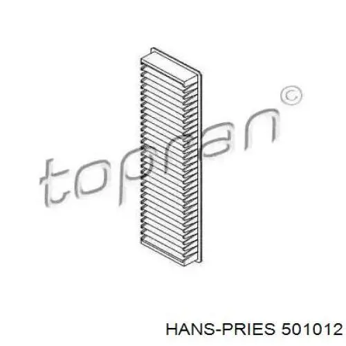 Фильтр салона 501012 Hans Pries (Topran)