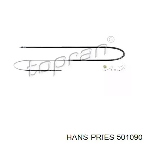 Трос ручника 501090 Hans Pries (Topran)