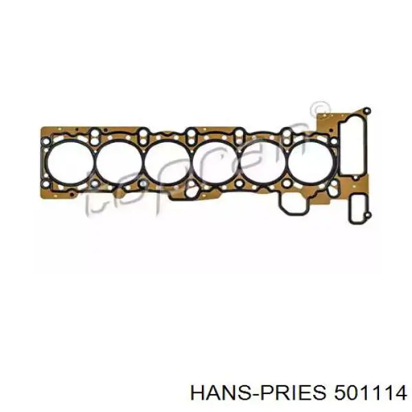 Прокладка головки блока цилиндров (ГБЦ) HANS PRIES 501114