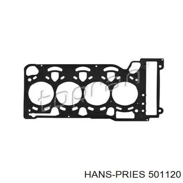 Прокладка ГБЦ 501120 Hans Pries (Topran)