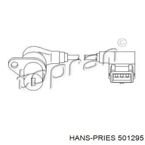 Датчик коленвала 501295 Hans Pries (Topran)