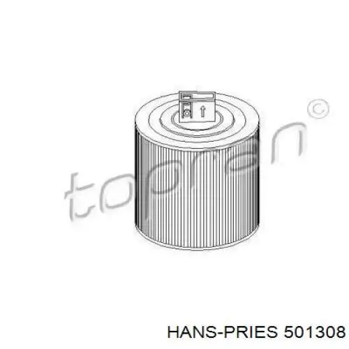 Воздушный фильтр 501308 Hans Pries (Topran)