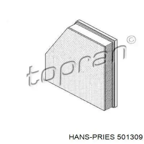 Воздушный фильтр 501309 Hans Pries (Topran)