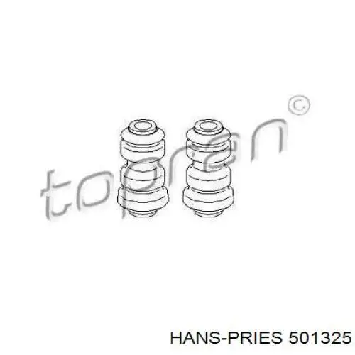 501 325 Hans Pries (Topran) сайлентблок заднего нижнего рычага