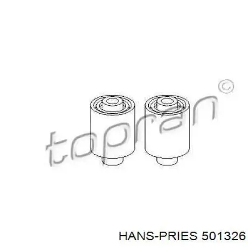 501326 Hans Pries (Topran) сайлентблок заднего нижнего рычага