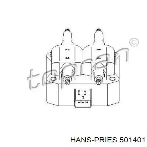 Катушка зажигания 501401 Hans Pries (Topran)