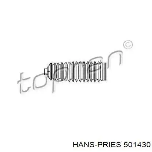 Пыльник рулевой рейки 501430 Hans Pries (Topran)